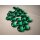 Chessex Crystal Teal Gaming Stones (40+ stones per tube)