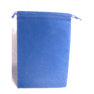 Chessex Velour Dice Bags Large Blue 5x7 Inch