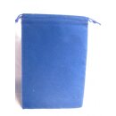 Chessex Velour Dice Bags Large Blue 5x7 Inch