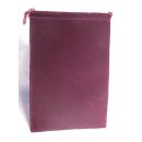 Chessex Velour Dice Bags Large Burgundy 5x7 Inch