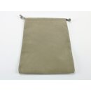 Chessex Velour Dice Bags Large Grey 5x7 Inch