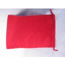 Chessex Velour Dice Bags Large Red 5x7 Inch