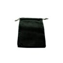 Chessex Velour Dice Bags Small Black 4x6 Inch