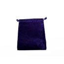 Chessex Velour Dice Bags Small Blue 4x6 Inch