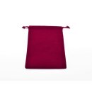 Chessex Velour Dice Bags Small Burgundy 4x6 Inch