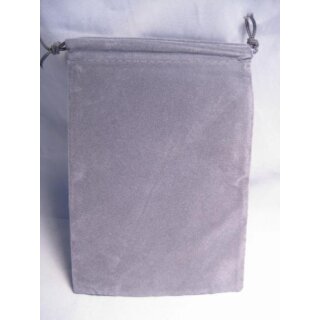 Chessex Velour Dice Bags Small Grey 4x6 Inch