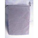 Chessex Velour Dice Bags Small Grey 4x6 Inch