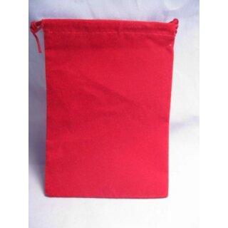 Chessex Velour Dice Bags Small Red 4x6 Inch