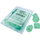 Chessex Borealis Light Green/gold Luminary Set of Ten d10s