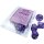 Chessex Borealis Royal Purple/gold Luminary Set of Ten d10s