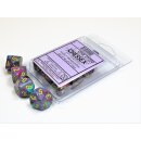 Chessex Dice Sets Festive Mosaic/Yellow d10 Set (10)