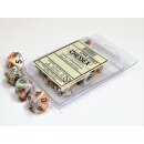 Chessex Dice Sets Menagerie 8 Festive Vibrant/ Brown Poly...