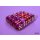 Chessex Gemini 16mm d6 Translucent Red-Violet/gold Dice Block (12 dice)