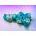 Chessex Gemini Polyhedral Pearl Turquoise-White/blue Luminary 7-Die Set