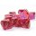 Chessex Gemini Translucent Red-Violet/gold Set of 10 d10s