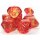 Chessex Gemini Translucent Red-Yellow/gold Set of 10 d10s