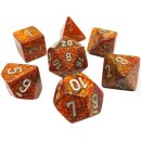 Chessex Glitter Mini-Polyhedral Gold/silver 7-Die Set