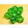 Chessex Lab Dice 7 Translucent Polyhedral Rad Green/white 7-Die Set (with bonus die)