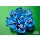 Chessex Lab Dice 7 Translucent Polyhedral Tropical Blue/white 7-Die Set (with bonus die)