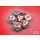 Chessex Lab Dice Festive Polyhedral Pop-Art/Red (7)