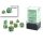Chessex Marble Mini-Polyhedral Green/Dark Green 7-Die Set