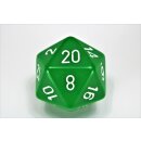 Chessex Opaque 34mm d20 Green/White