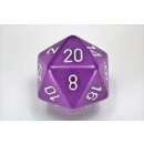 Chessex Opaque 34mm d20 Purple/white