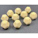 Chessex Opaque Polyhedral Ivory Bag of 12 Blank 12-sided...