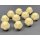 Chessex Opaque Polyhedral Ivory Bag of 12 Blank 12-sided dice