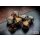 Chessex RPG Dice Sets Copper-Steel/White Gemini Polyhedral 7-Die Set