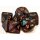 Chessex Scarab Mini-Polyhedral Blue Blood/gold 7-Die Set
