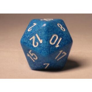 Chessex Special Dice Blue/White Water 34mm d20