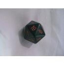 Chessex Special Dice Dusty Green/Copper Opaque 34mm d20