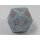Chessex Special Dice Gray/Red Air Speckled 34mm d20