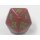 Chessex Special Dice Red/Green Strawberry Speckled 34mm d20