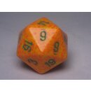Chessex Special Dice Yellow/Green Lotus Speckled 34mm d20