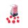 Chessex Translucent Mini-Polyhedral Red/White 7-Die Set