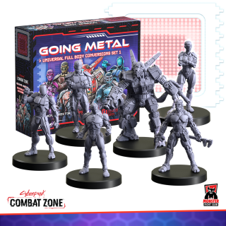 Cyberpunk Red - Combat Zone: Going Metal Full Body Conversion Kit 1 (EN)