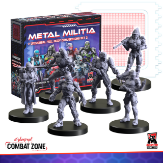 Cyberpunk Red - Combat Zone: Going Metal Full Body Conversion Kit 2 (EN)