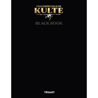 Unaussprechliche Kulte Grundregelwerk Black Edition (DE)