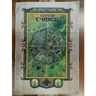 Talislanta RPG 6th Edition: Cloth Map of Cymril