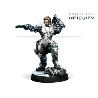 Infinity: Hector, Homerid Champion (Heavy Pistol, EXP CCW)