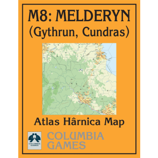 Harnmaster: Atlas Harnica Map M8 Melderyn (EN)