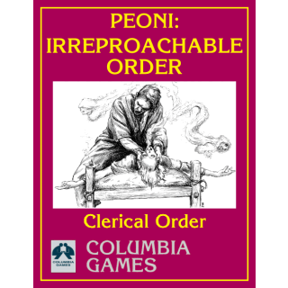 Harnmaster: Peoni Irreproachable Order (EN)