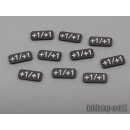 +1/+1 Counter - Black Glitter (10)