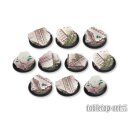 Ancestral Ruins Bases - 30mm Round Lip (10)