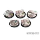 Ancestral Ruins Bases - 40mm Round Lip (5)