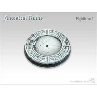 Ancestral Ruins Bases - 60mm Flugbase 1