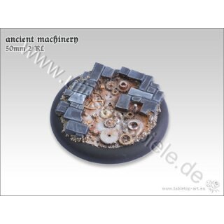 Ancient Machinery Bases - 50mm Round Lip 2