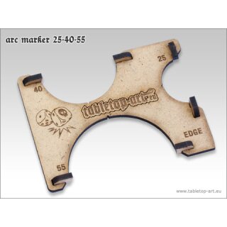 Arc-Marker 25-40-55 - MDF